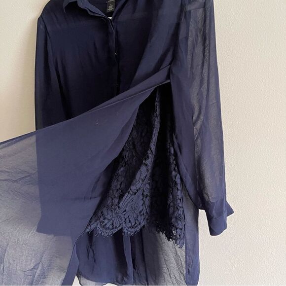 Black label by Chico’s blouse size 1 - Picture 4 of 6